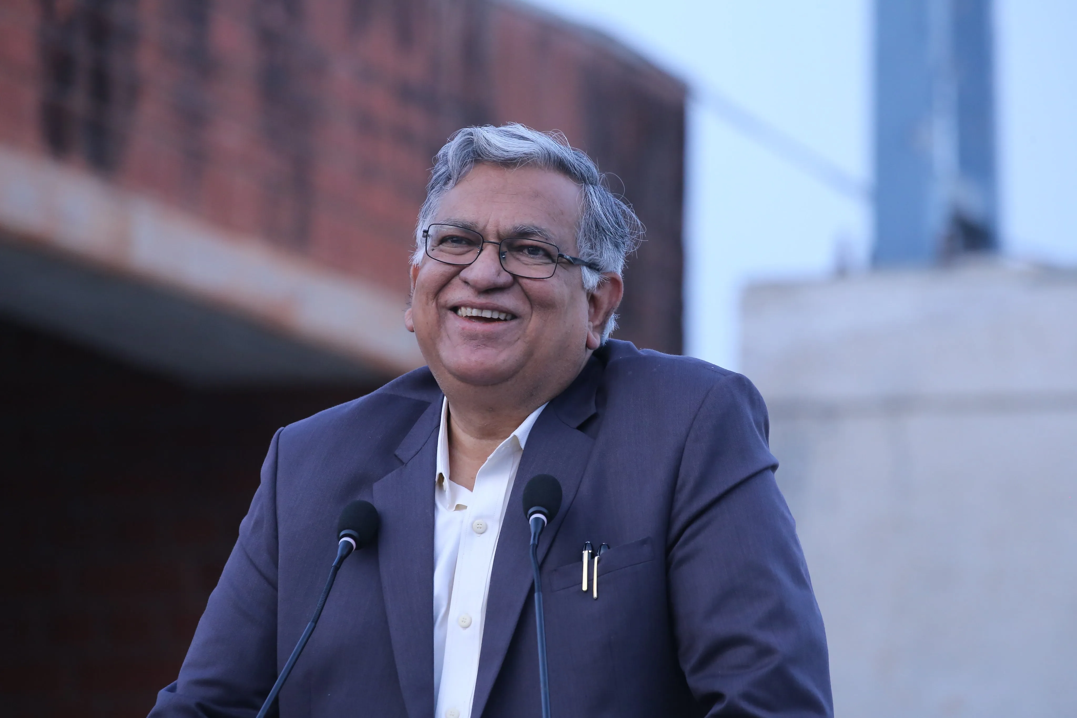 Prof. Jain at the farewell event held on the 3rd January, 2022.